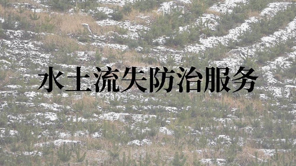 水土流失防治服务